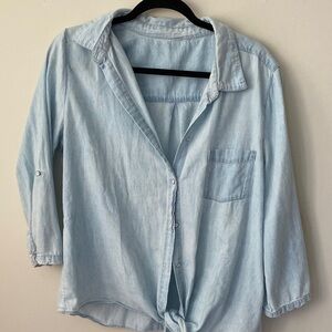 Light Blue Button-Up Shirt